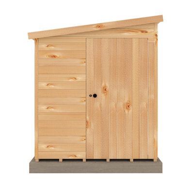 Shire Security Pent 10X6 Sd Shiplap Multi Functional Garden Shed from B&Q