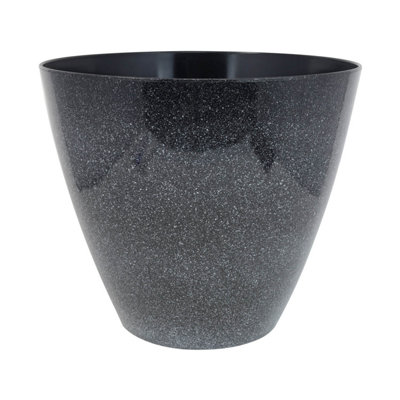  - 30Cm Pot Savannah Planter Windswept Fusion Round Plastic Plant Flower Garden