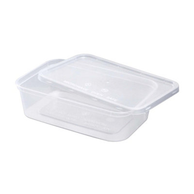  - We Can Source It Plastic Food Containers 750Ml Microwave Freezer Safe Bpa Free Airtight Lids Reusable Pack Of 50 Stackable Box