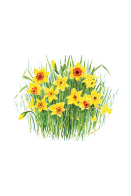  - Tuftop Medium Textured Worktop Saver Daffodil 40 X 30Cm