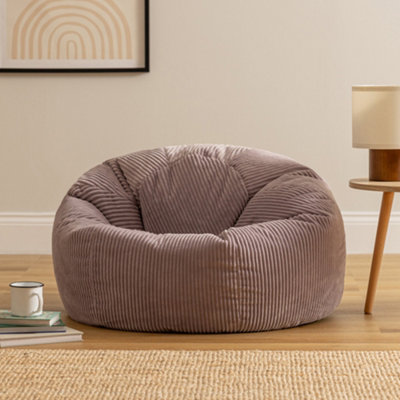 icon Kingston Beanbag Corduroy Purple from B&Q