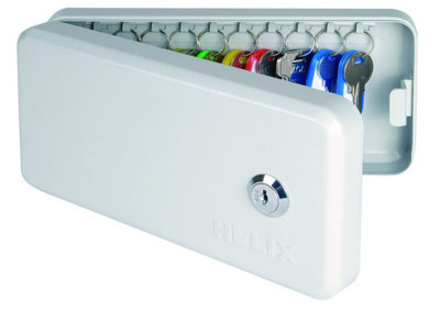 Helix Key Safe Cabinet (20 Key Capacity) White from B&Q