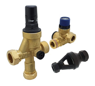 Heatrae Sadia Megaflo Cold Water Combination Valve (Mk2) 95605817 from B&Q