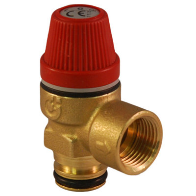 Albion6 Bar Pressure Relief Valve Pushfit from B&Q