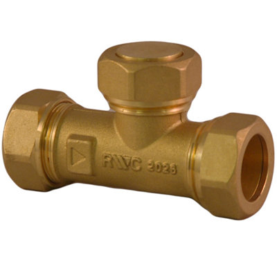  - Heatrae Sadia Megaflo 22mm Tee With Non Return Valve 95605041 95605880