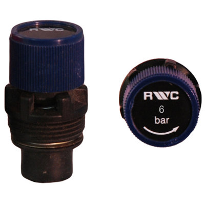  - Zip6 Bar Blue Pressure Relief Cartridge