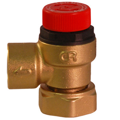 Copperform6 Bar Pressure Relief Valve Loose Nut Connection from B&Q