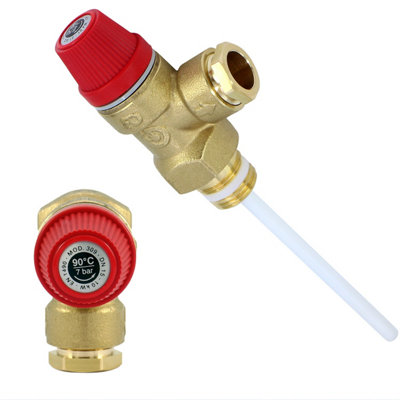  - 7 Bar Pressure & Temperature Relief Valve Alternative To: Rm Cylinders Rptprv7B90C