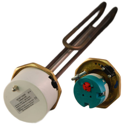 Cotherm- 1" 3/4" 3Kw Titanium Immersion Heater 14" For Unvented Cylinders from B&Q
