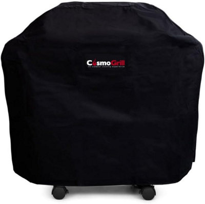 Cosmogrill Barbecue Cover 600D Oxford Fabric Cloth Heavy Duty Uv Protected (Platinum,stainless Steel 6+2) from B&Q