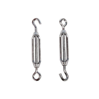 True Products Hook And Eye Barrel Strainer TurnbuckleMedium2 Pack from B&Q