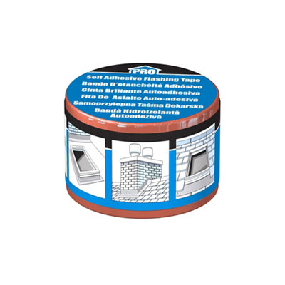 Roof Pro Terracotta Weatherproof Tape (L)3M (W)100mm from B&Q