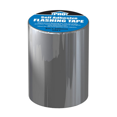 Roof Pro Grey Weatherproof Tape (L)3M (W)200mm from B&Q