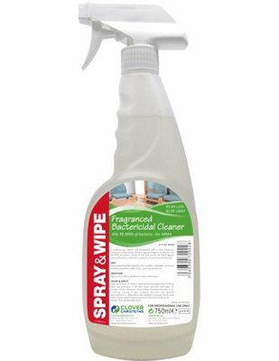 Clover Chemicals Spray & Wipe Cleaner And Disinfectant 750Ml from B&Q