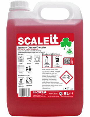 Clover Chemicals Scaleit Sanitary Cleaner Descaler 5L from B&Q