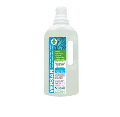 Clover Chemicals Versan Broad Spectrum Surface Disinfectant 1L from B&Q