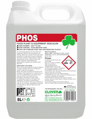 Clover Chemicals Phos Descaler 5L from B&Q