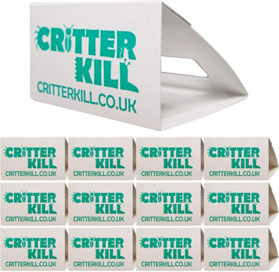 Critterkill Insect And Spider Sticky TrapsChild And Pet Safe12 Pack from B&Q