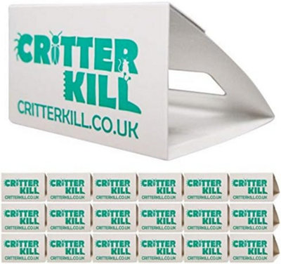 Critterkill Insect And Spider Sticky TrapsChild And Pet Safe18 Pack from B&Q