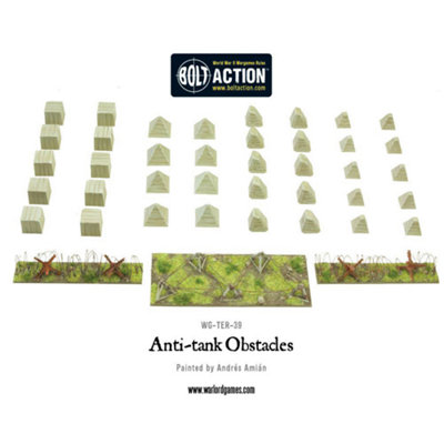 Warlord Games Anti-Tank ObstaclesBrand New And Sealed from B&Q