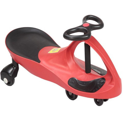 Rexco Unisex Red Swing Car Ride On Swivel Scooter In - Image 3