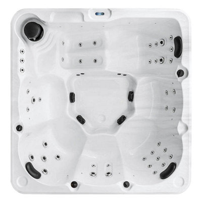 Blue Whale Spa - Serenity Haven - 1 Lounger And 5 Seat Hot Tub