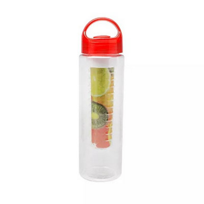 Accessotech 800Ml Fruit Infuser Water Bottle Bpa Free Sports Gym Travel Drink Bottle from B&Q