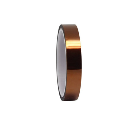 Accessotech Kapton Style 40mm Heat Resistant Tape Polyimide Film High Temperature Silicone Adhesive from B&Q