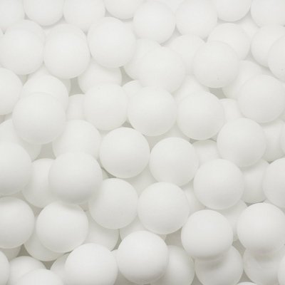 Accessotech 12 White Plastic Table Tennis Balls