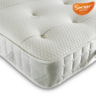Sareer Furniture Memory Coil Mattress Kingsize5Ft from B&Q