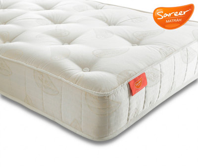 Sareer Furniture Pocket Sprung Mattress Single3Ft from B&Q