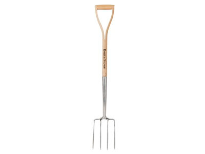 Kent & Stowe Unisex Beige Stainless Steel Garden Life Digging Fork In - Image 7