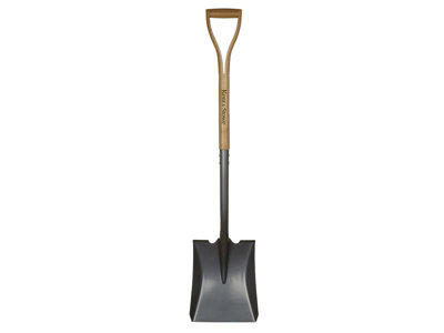 Kent & Stowe 70100660 Carbon Steel Square Mouth Shovel, Fsc K/S70100660