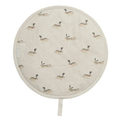 Hob Cove: Sophie Allport Hare Hob CoverCotton from B&Q