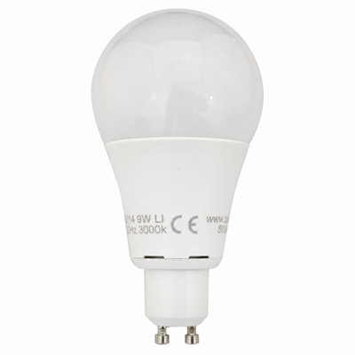 B&Q -  8514 9W Led Frosted Gls Light Bulb Gu10 Cap3000K Warm White - Image 5