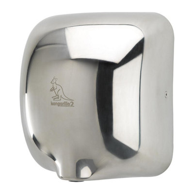 HANDY DRYERS Kangarillo 2 Eco Hand Dryer With Polished Stainless Steel Cover