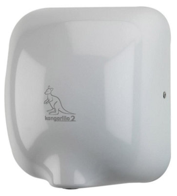 Handy Dryers Kangarillo 2 Eco Hand Dryer With White Cover from B&Q