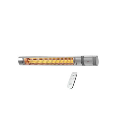 Shadow II Silver ULG+ Patio Heater - 2000W - Slimline Anodised Aluminium Body - Image 5
