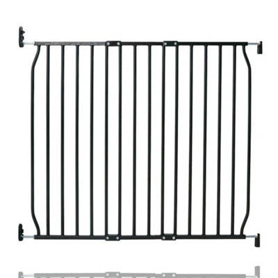 B&Q -  Screw Fit Metal Baby GateBlack90Cm100Cm