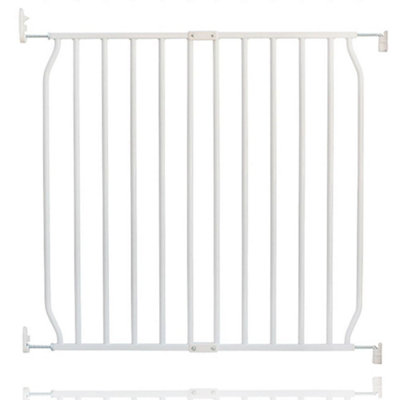 B&Q -  Screw Fit Metal Baby GateWhite70Cm80Cm
