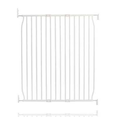 B&Q -  Screw Fit Metal Baby GateWhite90Cm100Cm