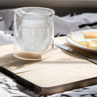 Star Wars Original Stormtrooper Glass 150ml Helmet Shaped Drinkware for Collectors - Image 9