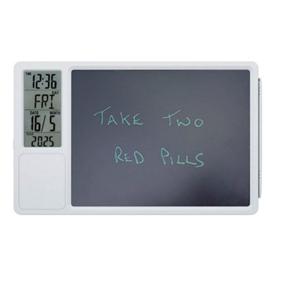 B&Q -  Digital Memo Board And Day Date Clock