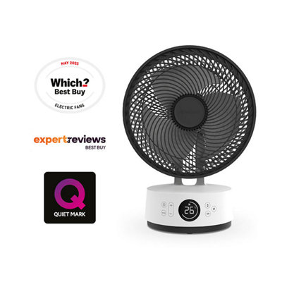 Meacofan Sefte 10" Table Air Circulator from B&Q