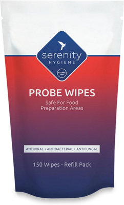 Serenity Hygiene Probe WipesAntibacterial Probe & Kitchen WipesRefill