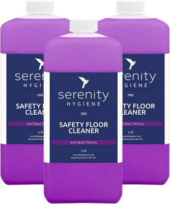 B&Q -  Antibacterial Safety Floor Cleaner Concentrate 1 Litre Pack Of 3