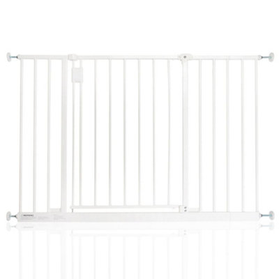 Safetots Extra Wide Hallway Gate109Cm115CmWhitePressure Fit Baby Gate For Hallways And Wide Spaces from B&Q