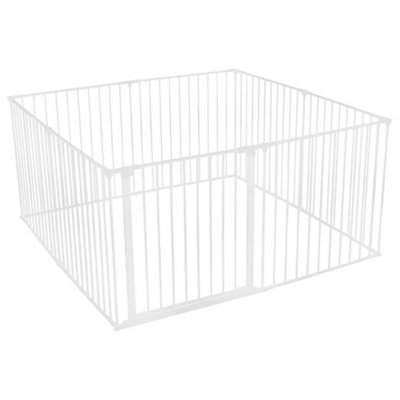 Safetots Premium Multi Panel Play Den144Cm X 144CmWhite70Cm High from B&Q