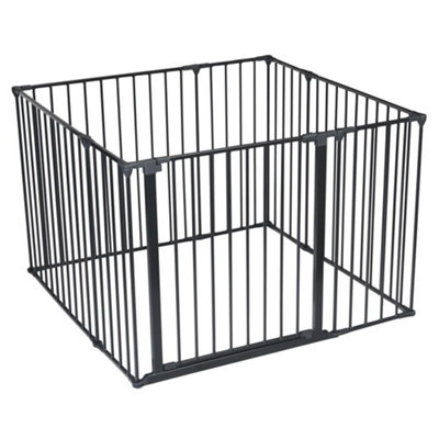 B&Q -  Premium Multi Panel Play Den105Cm X 105CmBlack70Cm High