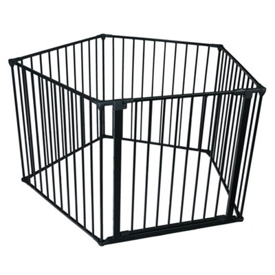 Safetots Premium Multi Panel Play DenPentagon5 X 72CmBlack70Cm High from B&Q